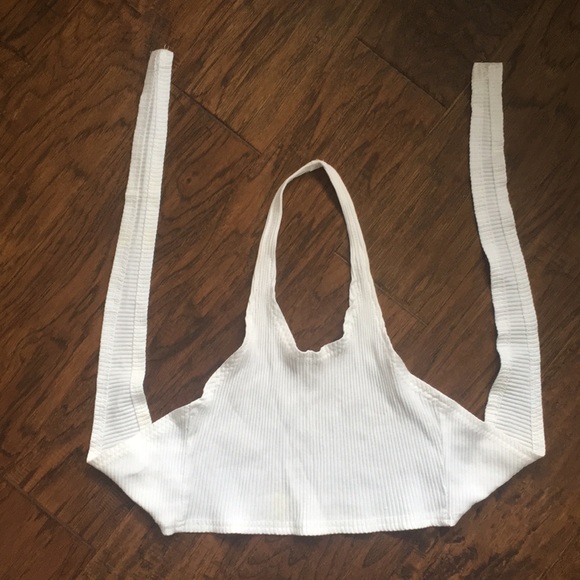 2 for $12 🎊 White Halter Tie Up 🤍 - Picture 3 of 3